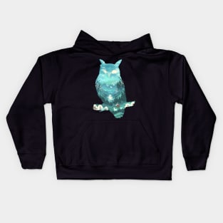 Winter Owl Kids Hoodie